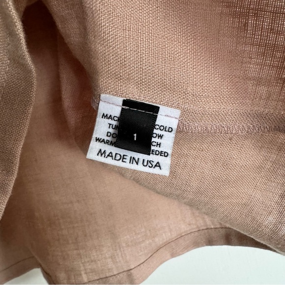 Like new Eli & Barry Puff Top 01 100% linen natural fibers balloon sleeve M L XL - Picture 5 of 15